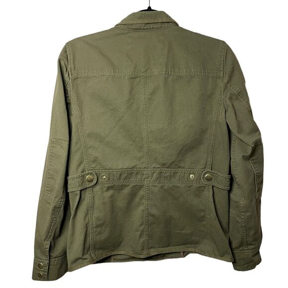 J. Crew Relaxed Boyfriend Field Utility Military Jacket - Picture 4 of 8